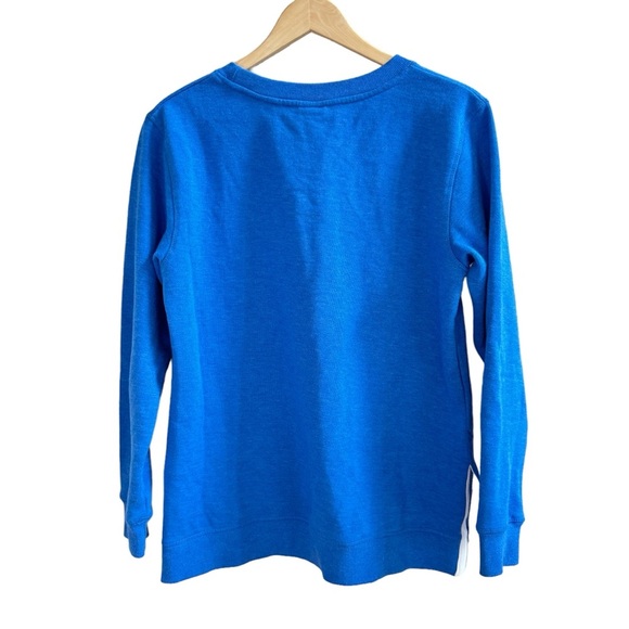 The Lyne Womens Blue‎ Crew Neck Long Sleeve Sweater "Jayhawk Vibe" Size S - Picture 2 of 13